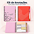 Caderno Sortido 60FLS + Caneta Luxo - KAZ - Imagem 1