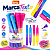 Marca texto gigante  DOUBLE INFINITY C/ CHEIRO - CX 12 UND - BRW - Imagem 1