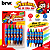 Giz de Cera Big Bicolor 12 CORES SENNINHA - BRW - Imagem 1