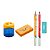 Kit Escolar BIG COLOR JOY C/ ADAPTADOR - LEO & LEO - Imagem 2