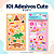 Adesivos em Cartela MAGICAL 42 ADEVISOS - FOFY - Imagem 1