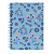Agenda Planner FLORAL AZUL A5 80F - SKYPAPER - Imagem 1