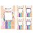 Bloco Adesivo PET 25F  KIT 5  - SKYPAPER - Imagem 1