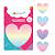 Bloco Adesivo GLITTER LOVE 50F - SKYPAPER - Imagem 1