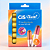 Marca Texto GLAM GLITTER CAIXA C/6 UND OURO - CIS - Imagem 1