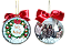 Kit 05 Bolinhas de Natal personalizada com Foto. - Imagem 4