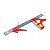 ESQUADRO COMBINADO 12POL 300MM METALICO/SPARTA - Imagem 1