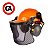 Capacete Florestal Motosserrista Roçadeira C/ Abafador Libus - Imagem 2