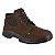 Bota Botina Segurança Nobuck Bico Pvc Café Marrom Ecosafety - Imagem 6