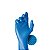 50 Luva Segurança Super Glove Nitrilica Azul Limpeza Cozinha - Imagem 4