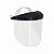 Protetor Facial Incolor Face Shield Pro Vision 8 Com Carneira Plasticor - Imagem 1