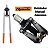 Alicate Rebitador Rebitadeira Manual Profissional Tipo Alavanca 450mm - Imagem 2