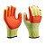 Kit 12 Luva De Segurança Emborrachada Reforçada Rubber Red Skin - Imagem 1