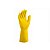 Kit 12 Pares Luva Latex Amarela Multiuso Limpeza Cozinha - Imagem 4