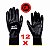 Kit 12 Luva De Segurança Nitrilica Mecânico Pedreiro Frentista Nitril Full Volk - Imagem 2