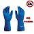 Kit 12 Pares Luva Latex Azul Multiuso Limpeza Cozinha - Imagem 2