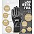 Kit 6 Luva Segurança Emborrachada Nitril Full Quimica Volk - Imagem 8