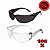 Kit 100 Oculos De Segurança Epi Proteção Oval Incolor E Fumê - Imagem 2