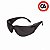 Kit 100 Oculos De Segurança Epi Proteção Oval Incolor E Fumê - Imagem 5