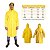 Capa De Chuva Pvc Amarelo Forrado Tamanho G - Imagem 3