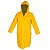 Kit 5 Capas De Chuva Pvc Forrado Amarelo Com Capuz Tamanho Gg - Imagem 1