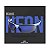 Oculos Segurança Neon Azul Espelhado Proteção Uv Antirrisco - Imagem 4