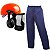 Kit Operador Motosserra Roçador Capacete Eco Florestal Calça - Imagem 1