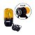 Sinalizador Visual Giroflex Giroled Ambar 24 Leds 12V/24V Com Imã DNI - Imagem 2