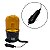 Sinalizador Visual Giroflex Giroled Ambar 24 Leds 12V/24V Com Imã DNI - Imagem 4
