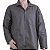 Jaleco Camisa Uniforme Brim Manga Longa 3 Bolsos - Imagem 2