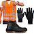 Kit EPI Para Entregador Do Mercado Livre Com Botina E Colete - Imagem 1