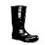 BOTA DE PVC CANO LONGO PRETA SEM FORRO CRIVAL CA51209 - Imagem 1