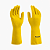 LUVA LATEX AMARELA FORRADA CA 42023 IMBAT - Imagem 1