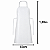 AVENTAL PVC COM ENGATE BRANCO BRASCAMP 120X65 CA28303 - Imagem 4