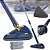 Mop rotativo 360 ° limpador de janela rotativo triangular limpeza mop chão vidro teto vassoura limpeza ferramenta limpa - Imagem 1