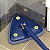 Mop rotativo 360 ° limpador de janela rotativo triangular limpeza mop chão vidro teto vassoura limpeza ferramenta limpa - Imagem 2