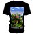 Camiseta blusa preta Infantil minecraft personalizada com seu nome - Imagem 1