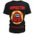 Camiseta blusa preta Infantil among us games personalizada com seu nome - Imagem 1