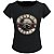 Camiseta blusa preta feminina bandas guns in roses - Imagem 1