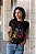 Camiseta blusa preta baby look feminina banda coldplay - Imagem 2