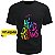 Camiseta blusa preta unissex banda coldplay - Imagem 1