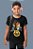 Camiseta blusa preta Infantil bandas guns in roses Kids - Imagem 2