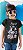 Camiseta blusa preta Infantil bandas slipknot Kids - Imagem 3