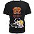 Camiseta blusa preta Infantil bandas queen Kids - Imagem 1