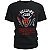 Camiseta blusa preta Infantil Stranger things club hellfire personalizada com seu nome - Imagem 1