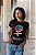 Camiseta blusa preta baby look feminina banda coldplay - Imagem 2