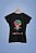 Camiseta blusa preta baby look feminina banda coldplay - Imagem 4