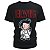 Camiseta blusa preta Infantil bandas elvis Kids - Imagem 1