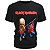 Camiseta blusa preta Infantil bandas iron maiden Kids - Imagem 1