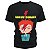 Camiseta blusa preta Infantil bandas david bowie Kids - Imagem 1